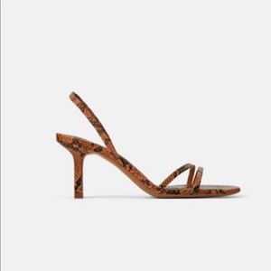 Zara heels size 8 NWT